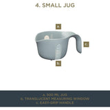 MasterClass Smart Space Mixing Bowl Set with Colander and Measuring Jug - Home Deco London