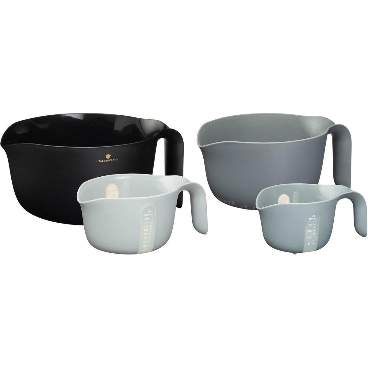 MasterClass Smart Space Mixing Bowl Set with Colander and Measuring Jug - Home Deco London