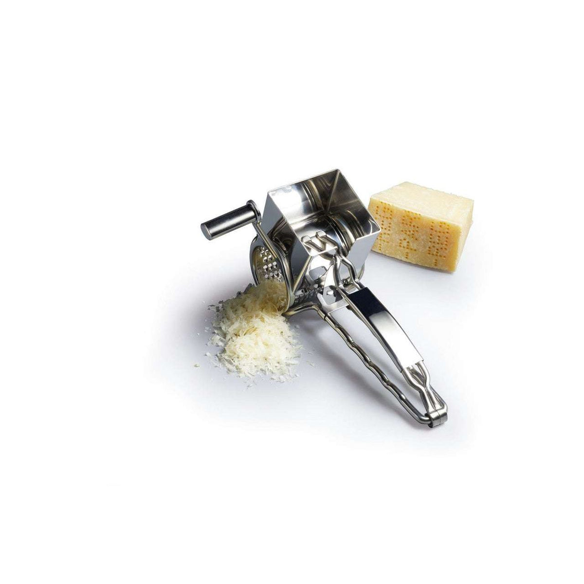 MasterClass Deluxe Rotary Cheese Grater - Stainless Steel - Home Deco London