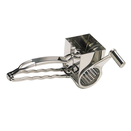 MasterClass Deluxe Rotary Cheese Grater - Stainless Steel - Home Deco London