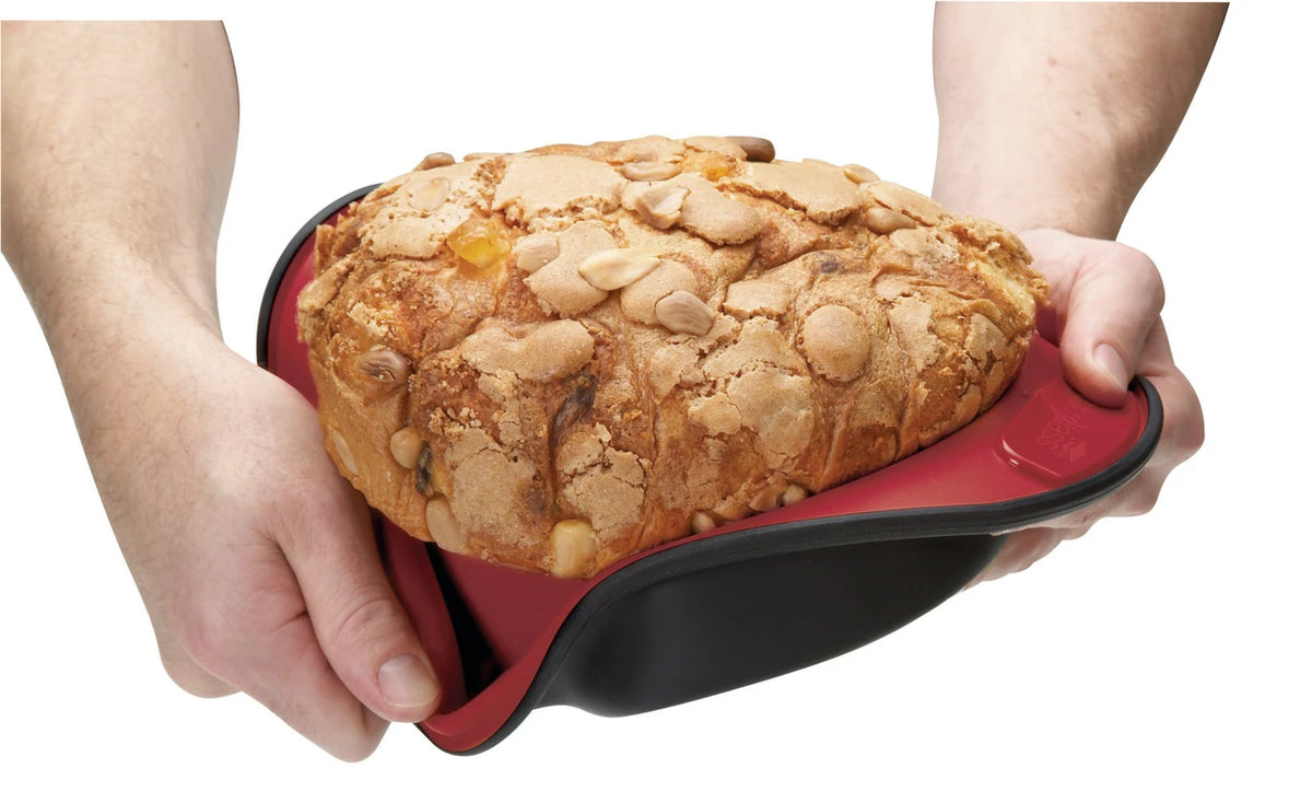 MasterClass Smart Silicone Flexible Round Cake Pan, 20.5cm