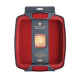 MasterClass Smart Silicone Square Flexible Bake Pan, 23cm