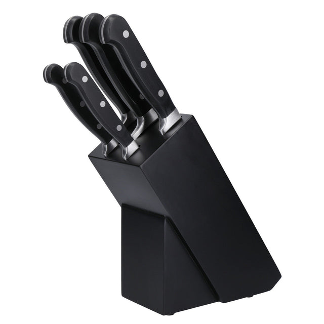 MasterClass Tipless Knife Block Set - 5 Piece - Home Deco London