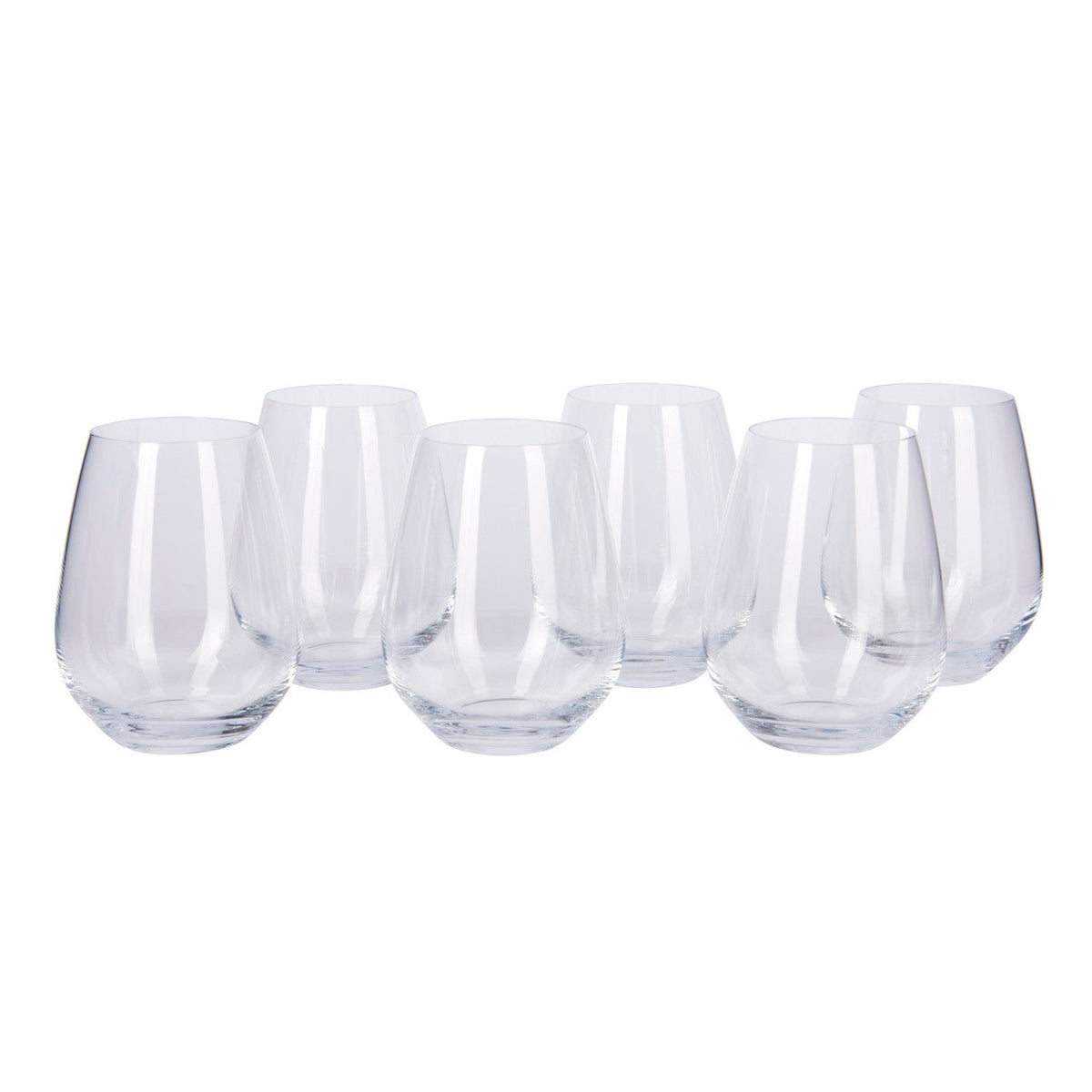 Maxwell & Williams Vino Set of 6 Stemless Wine Glasses 400ml - Home Deco London