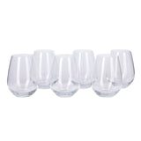 Maxwell & Williams Vino Set of 6 Stemless Wine Glasses 400ml - Home Deco London