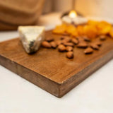 Medium Mango Wood Serving Board with Handle 37.5cm - Home Deco London