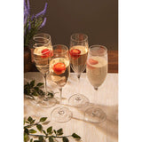 Mikasa Cheers Set of 4 Champagne Flute Glasses - Home Deco London