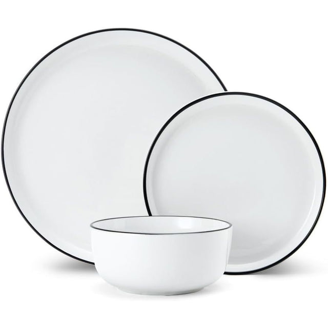 Mikasa Limestone 12pc Dinnerware Set - Home Deco London