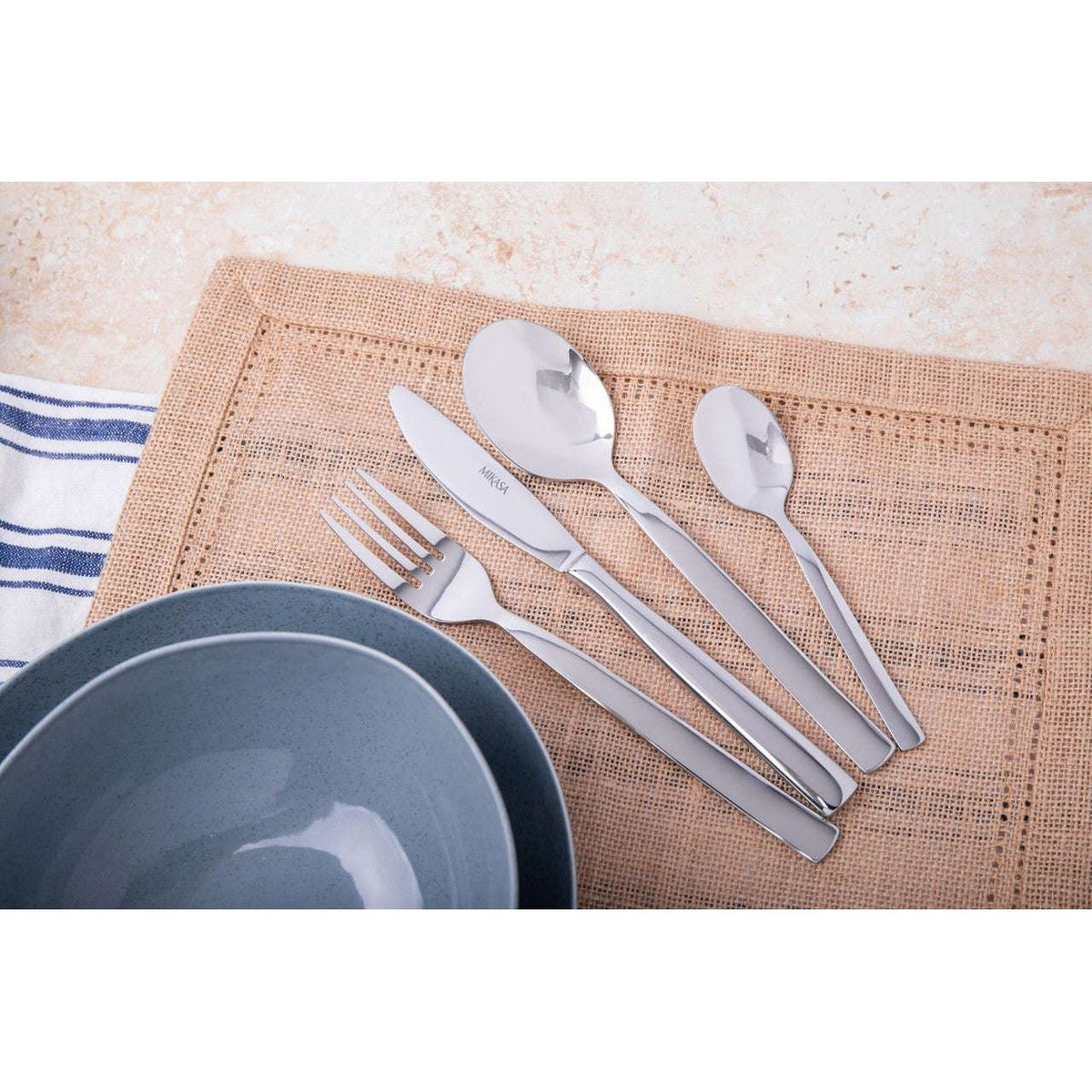 Mikasa Beaumont 16 Piece Cutlery Set - Home Deco London