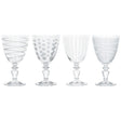Mikasa Cheers Set Of 4 Goblet Wine Glasses - Home Deco London