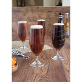 Mikasa Cheers Elegant Beer Glass Set of 4 Stemmed - Home Deco London