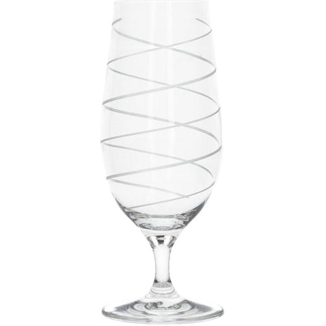Mikasa Cheers Elegant Beer Glass Set of 4 Stemmed - Home Deco London
