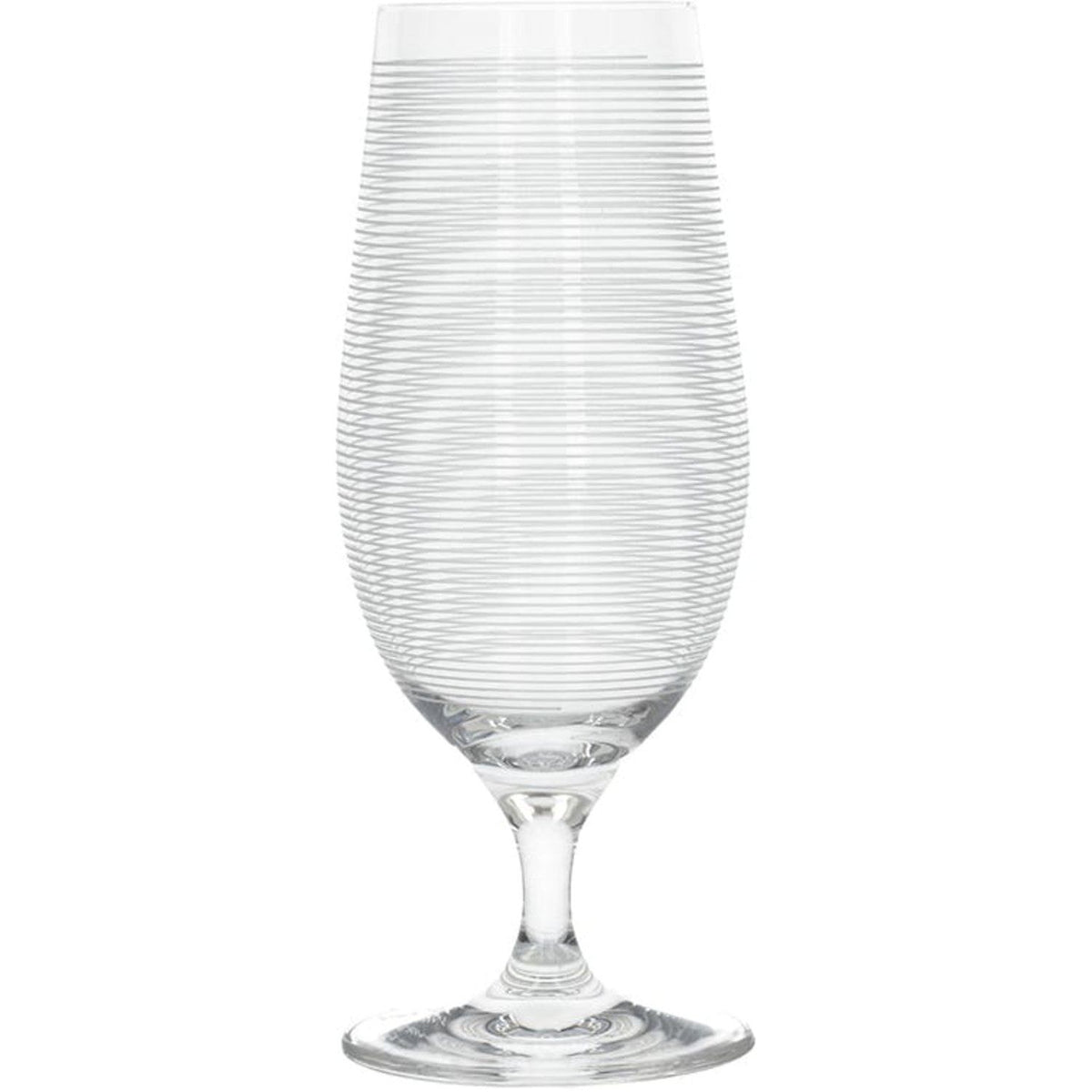 Mikasa Cheers Elegant Beer Glass Set of 4 Stemmed - Home Deco London