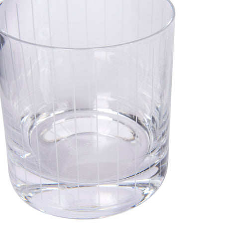 Mikasa Cheers Set Of 4 Etched Glass Tumblers 360ml - Home Deco London