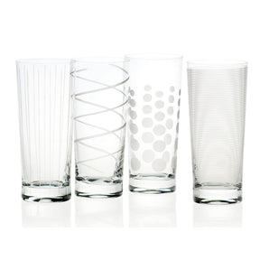 Mikasa Cheers Set of 4 High Ball Glasses - Home Deco London
