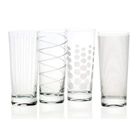 Mikasa Cheers Set of 4 High Ball Glasses - Home Deco London