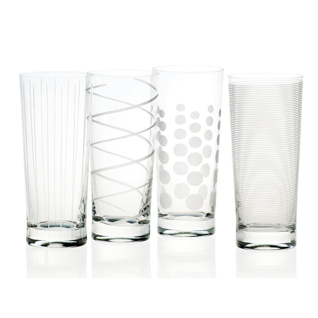 Mikasa Cheers Set of 4 High Ball Glasses - Home Deco London