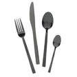 Mikasa Ciara Diseno 16 Piece Black Cutlery Set - Home Deco London