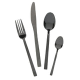 Mikasa Ciara Diseno 16 Piece Black Cutlery Set - Home Deco London