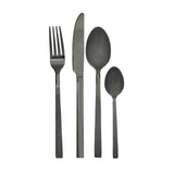 Mikasa Ciara Diseno 16 Piece Black Cutlery Set - Home Deco London