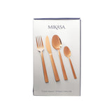 Mikasa Ciara Diseno 16 Piece Copper Cutlery Set - Home Deco London