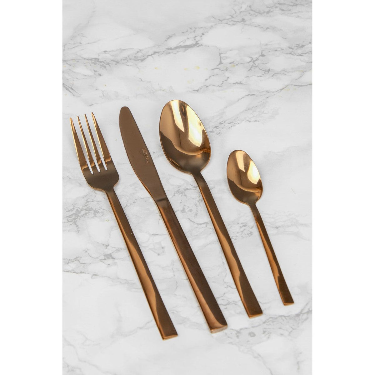 Mikasa Ciara Diseno 16 Piece Copper Cutlery Set - Home Deco London