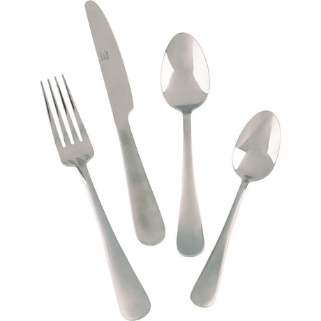 Mikasa Satin Cutlery Set - 16 Piece Stainless Steel - Home Deco London