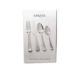 Mikasa Satin Cutlery Set - 16 Piece Stainless Steel - Home Deco London
