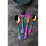 Mikasa Iridescent Cutlery Set - 16-Piece Stainless Steel - Home Deco London