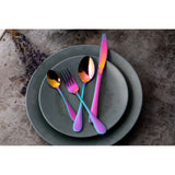 Mikasa Iridescent Cutlery Set - 16-Piece Stainless Steel - Home Deco London