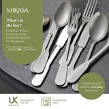 Mikasa Soho Antique 16 Piece Cutlery Set - Home Deco London