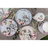 Mikasa V&A Alice In Wonderland Bone China Side Plates Set of 4 - Home Deco London