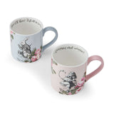 Mikasa V&A Alice In Wonderland His And Hers Mug Set 380ml - Home Deco London
