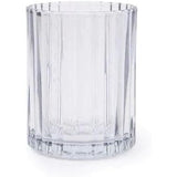 Transparent 3-Piece Glass Bathroom Accessory Set - Home Deco London