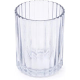 Transparent 3-Piece Glass Bathroom Accessory Set - Home Deco London
