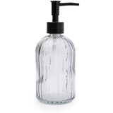 Transparent 3-Piece Glass Bathroom Accessory Set - Home Deco London