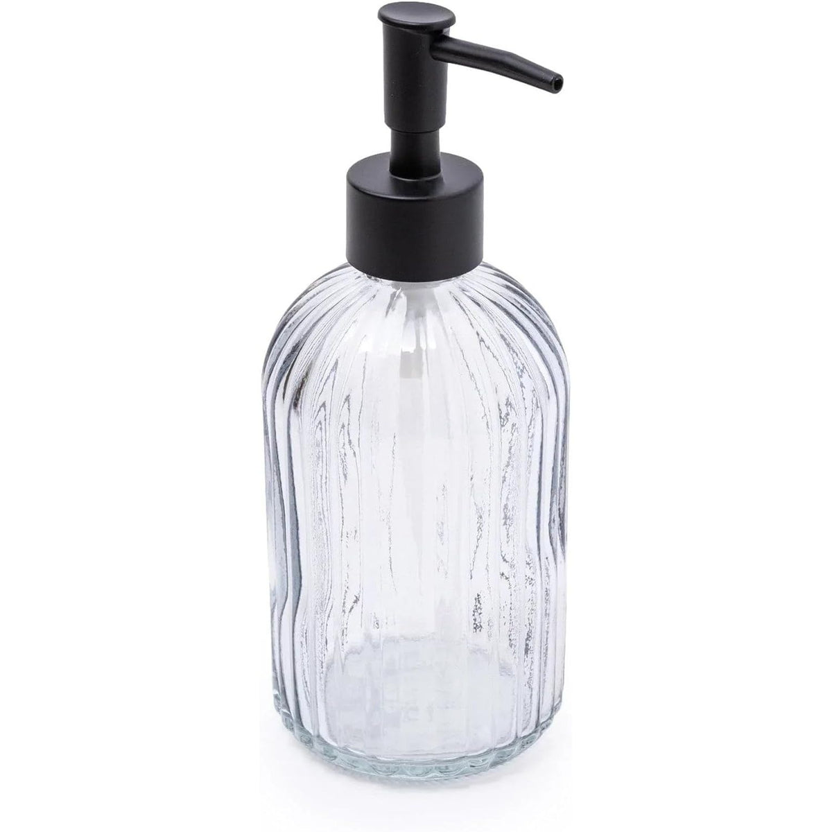 Transparent 3-Piece Glass Bathroom Accessory Set - Home Deco London
