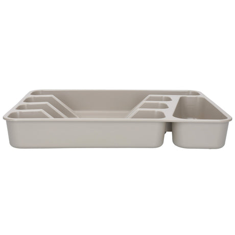 Natural Elements Recycled Plastic Cutlery Tray with 5 Compartments - Home Deco London