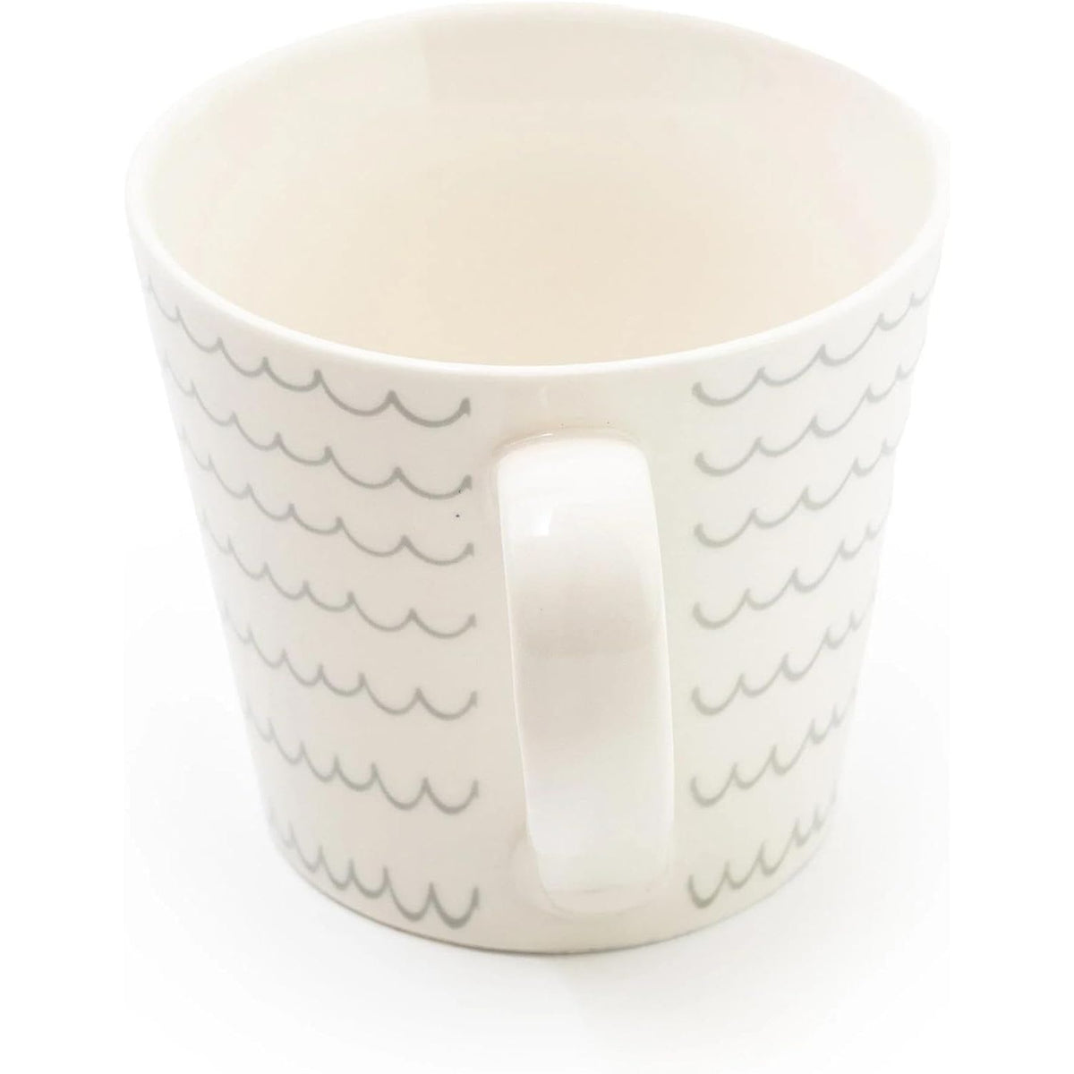 Nautical Collection 370ml Mug Wavy Lines - Home Deco London
