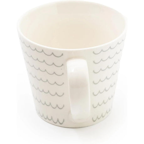 Nautical Collection 370ml Mug Wavy Lines - Home Deco London