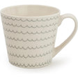 Nautical Collection 370ml Mug Wavy Lines - Home Deco London