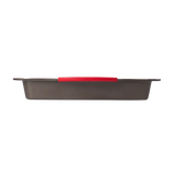Pyrex asimetriA Rectangular metal oven dish with slicone handle 35x27