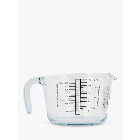 Ôcuisine 1LT Large Glass Measuring Jug - Home Deco London