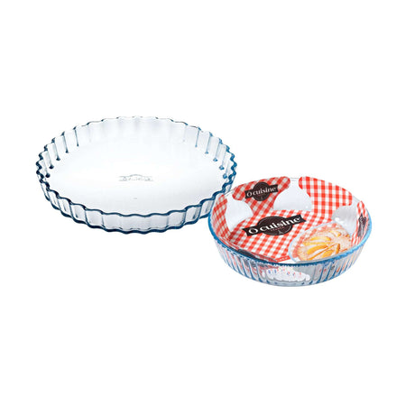 Ôcuisine® Deep Flan & Flan Dishes Set 26cm & 27cm - Home Deco London