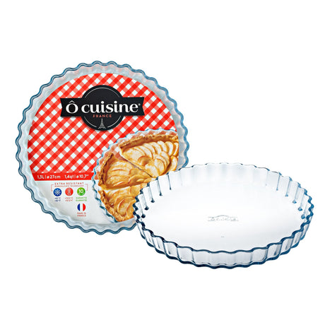 Ôcuisine® Fluted Flan Dishes Pack of 2 - Home Deco London