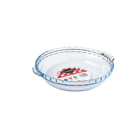 Ôcuisine® 2 Pack Glass Baking Dishes Fluted Flan & Cake Dish - Home Deco London