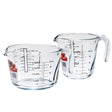 Ôcuisine® 2-Piece Glass Jug Set 0.5LT & 1LT - Home Deco London