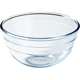 Ôcuisine® 2.3L Borosilicate Glass Mixing Bowl Set Pack of 2 - Home Deco London