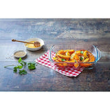 Ôcuisine® Large Rectangular Glass Roasting Dish 3.8LT - Home Deco London