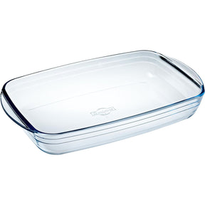 Ôcuisine® Large Rectangular Glass Roasting Dish 3.8LT - Home Deco London